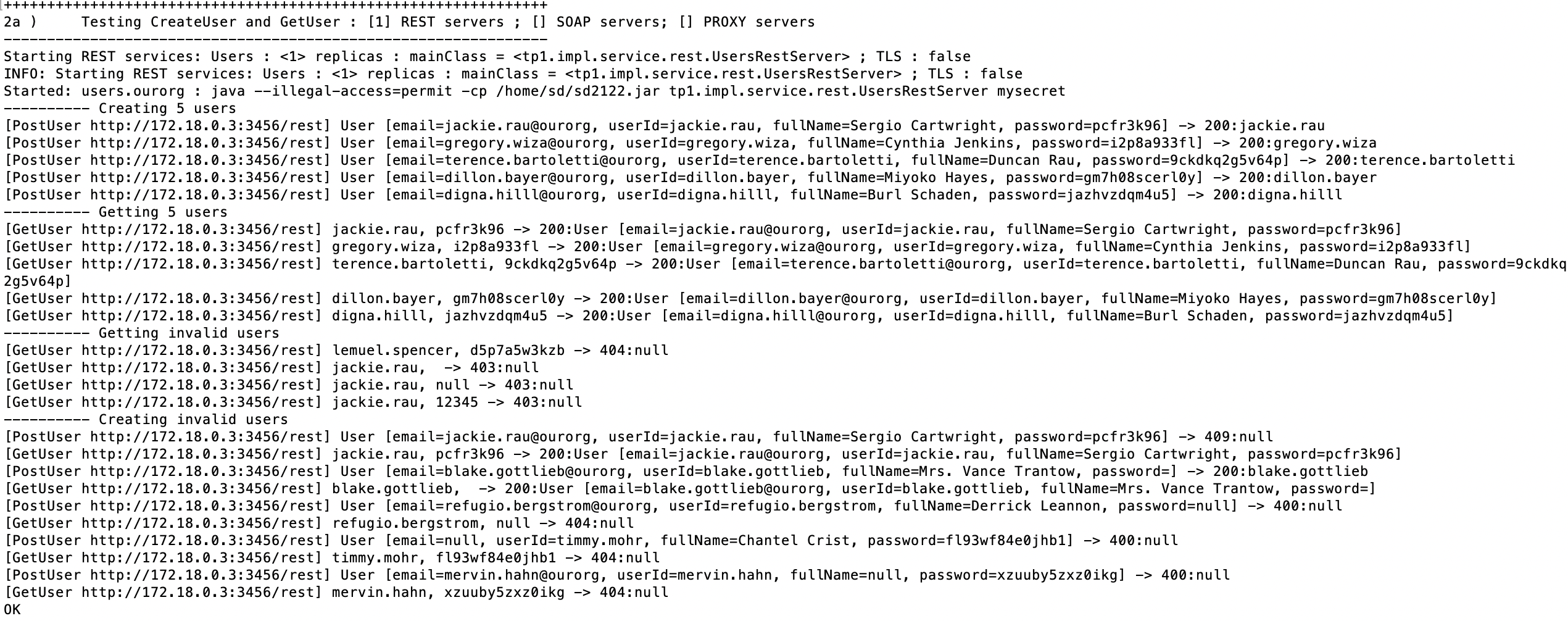 Imagen com debug a FINE